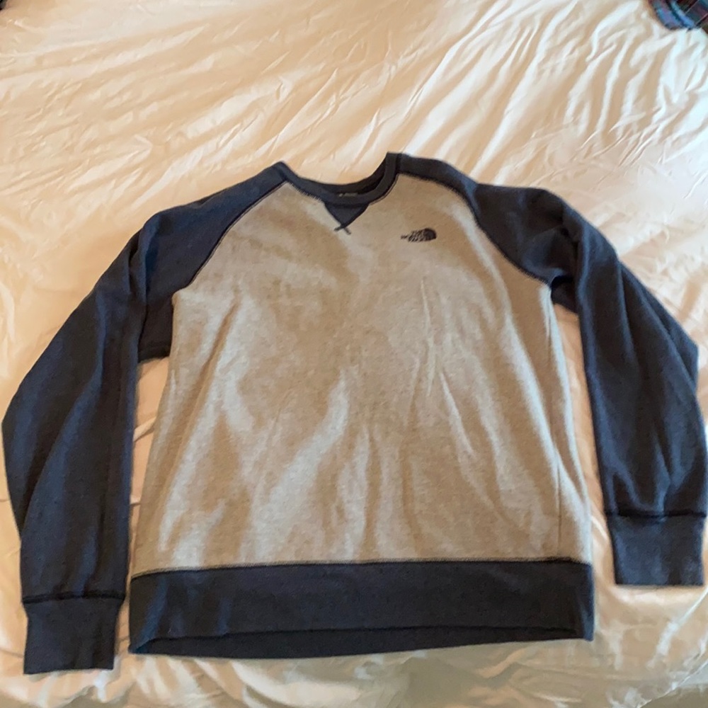 Mens northface crewneck sweater